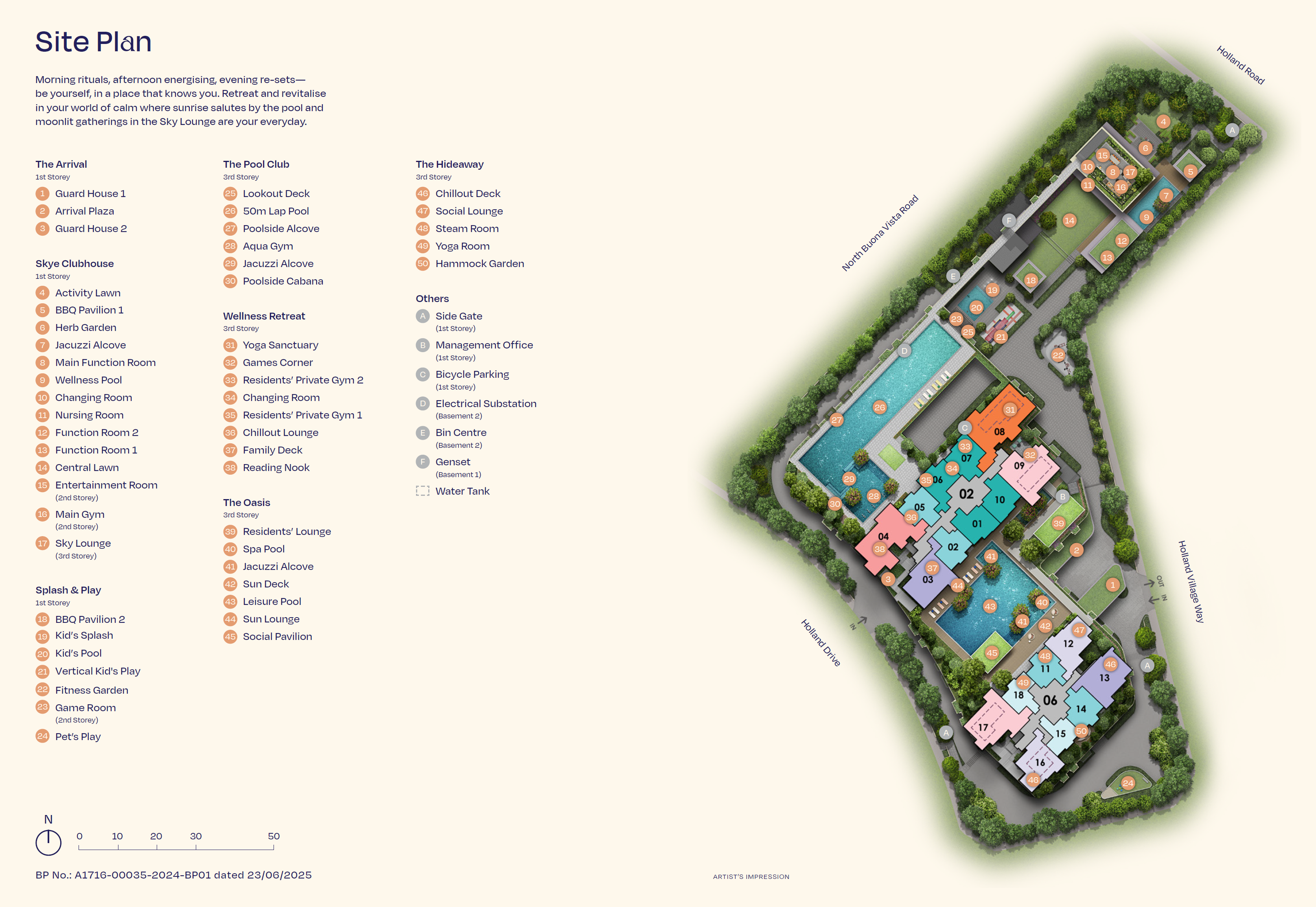 Skye At Holland Site Plan